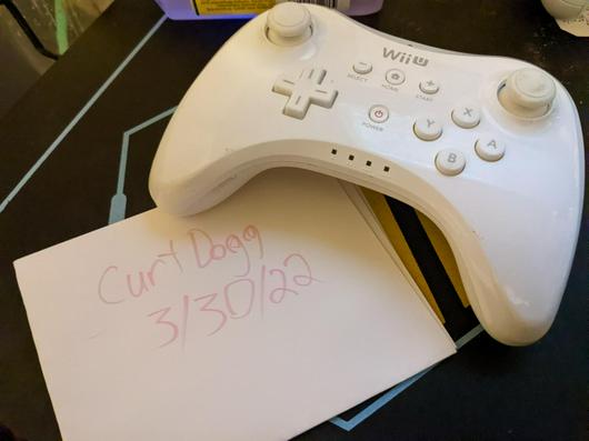 Wii U Pro Controller White photo