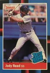 Jody Eric Reed #41 Baseball Cards 1988 Donruss Prices