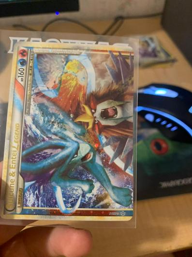 Suicune And Entei Legend Ungraded Pokemon Unleashed 8178