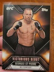 Georges St Pierre Ufc Cards 2015 Topps UFC Chronicles Victorious Debut Prices