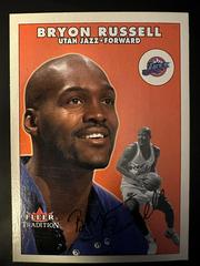 Bryon Russell #41 Basketball Cards 2001 Fleer Tradition Prices