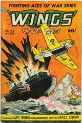 Wings Comics #58 (1945) Comic Books Wings Comics Prices