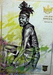 Jalen Green Basketball Cards 2021 Panini Court Kings Prices