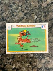 Back | Porky Pig and Charlie Dog Baseball Cards 1990 Upper Deck Comic Ball
