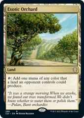 Exotic Orchard Magic Commander 2021 Prices