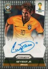 Neymar Jr. #SNE Soccer Cards 2014 Panini Prizm World Cup Signatures Prices