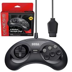 Retro-Bit Sega 6 Button Arcade Pad [Black] Sega Genesis Prices