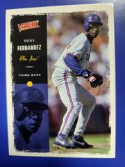 Tony Fernandez #43 Baseball Cards 2000 Upper Deck Victory Prices