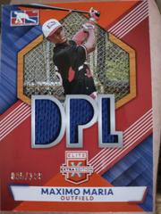 DPL Game Worn Jersey /199 | Maximo maria [ game worn jersey] Baseball Cards 2021 Panini Elite Extra Edition DPL Materials