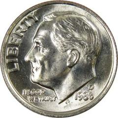 1986 D Coins Roosevelt Dime Prices