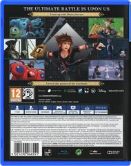 Back Cover (PAL) | Kingdom Hearts III PAL Playstation 4