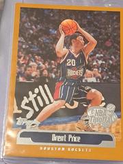 Brent Price Basketball Cards 1999 Topps NBA Tipoff Prices