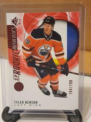 Tyler Benson [Red] Hockey Cards 2020 SP Prices