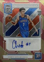 Chet Holmgren [Gold] Basketball Cards 2022 Panini Donruss Elite New Breed Autographs Prices