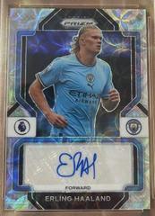 Erling Haaland #S-EHD Soccer Cards 2022 Panini Prizm Premier League Signatures Prices