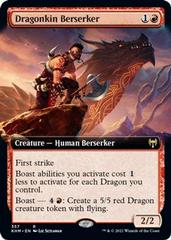 Dragonkin Berserker [Extended Art] Magic Kaldheim Prices