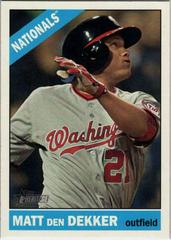 Matt Den Dekker #628 Baseball Cards 2015 Topps Heritage Prices