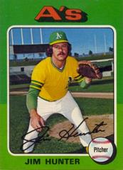 Catfish Hunter #230 Baseball Cards 1975 Topps Prices