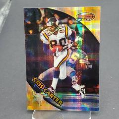 Cris Carter [Atomic Refractor] #24 Football Cards 1997 Bowman's Best Prices