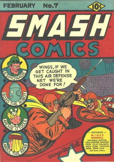 Smash Comics #7 (1940) Comic Books Smash Comics