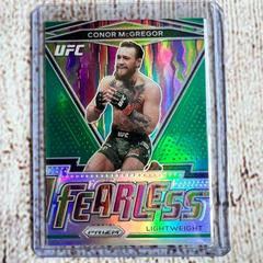 Conor McGregor [Green] #1 Ufc Cards 2021 Panini Prizm UFC Fearless Prices
