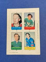 Grant, Stapleton, Marshall, Ratelle Hockey Cards 1969 O-Pee-Chee Four in One Prices