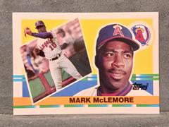 Mark McLemore Baseball Cards 1990 Topps Big Baseball Prices