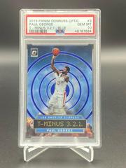 Paul George [Blue] Basketball Cards 2019 Panini Donruss Optic T-Minus 3,2,1 Prices