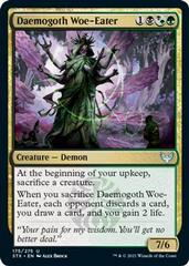 Daemogoth Woe-Eater [Foil] Magic Strixhaven School of Mages Prices