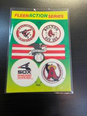 Baltimore/Boston/Chicago WS/Angels Baseball Cards 1990 Fleer Action Series Stickers Prices