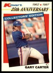 Gary Carter #25 Baseball Cards 1987 Kmart Prices