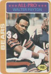 Walter Payton [All Pro] Football Cards 1978 Topps Prices