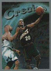 Gary Payton Basketball Cards 1997 Finest Embossed Prices