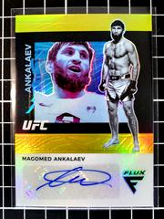 Magomed Ankalaev [Gold] #FX-MAK Ufc Cards 2022 Panini Chronicles UFC Flux Autographs Prices