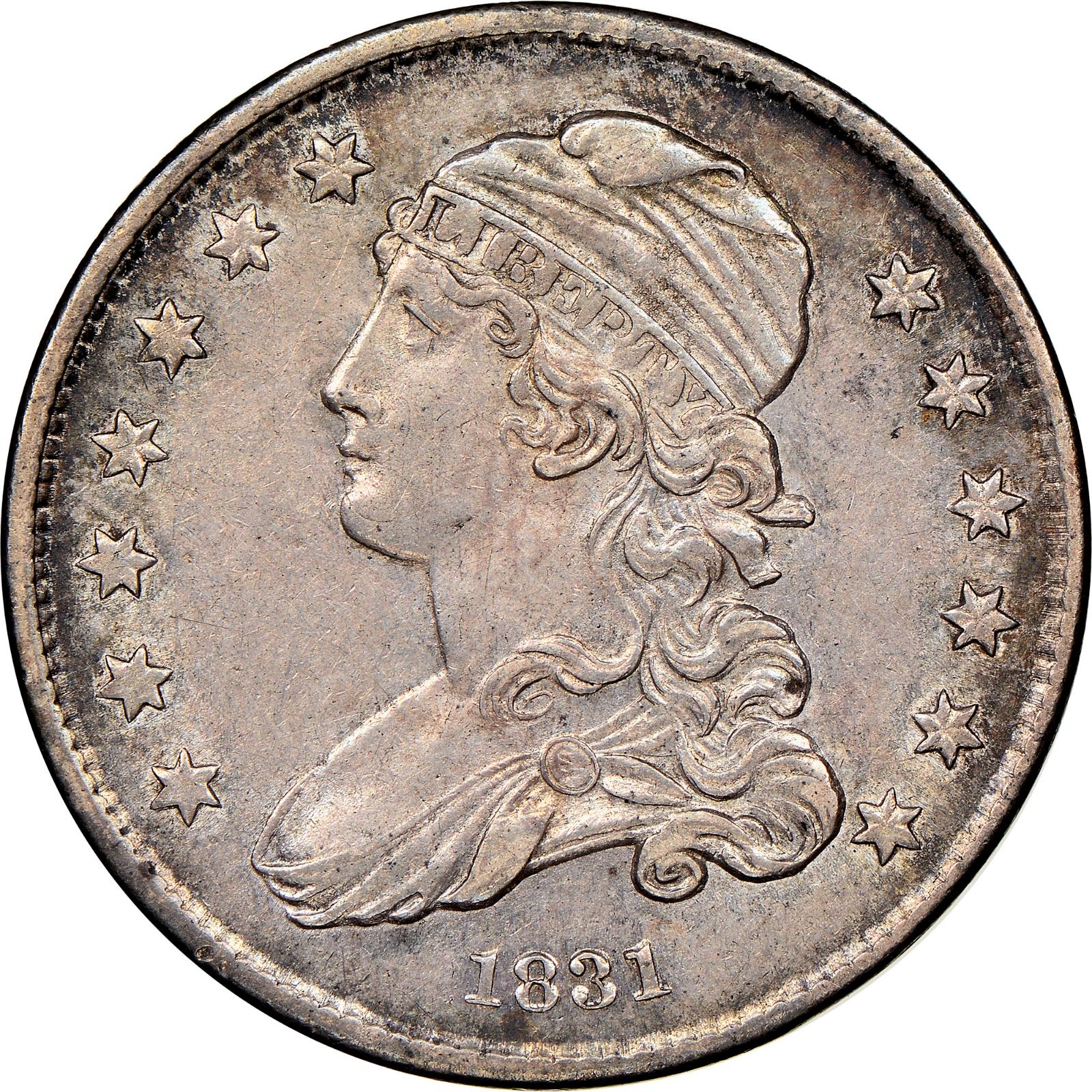 1831 Coins Capped Bust Quarter