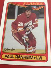 Paul Ranheim #20 Hockey Cards 1990 O-Pee-Chee Prices