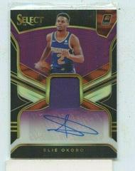 Elie Okobo [Purple] Basketball Cards 2018 Panini Select Rookie Jersey Autographs Prices