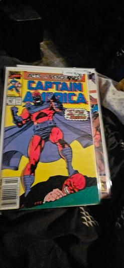 Captain America [Newsstand] #367 (1990) photo