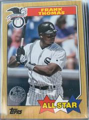 Frank Thomas #87AS-24 Baseball Cards 2022 Topps 1987 All Stars Prices