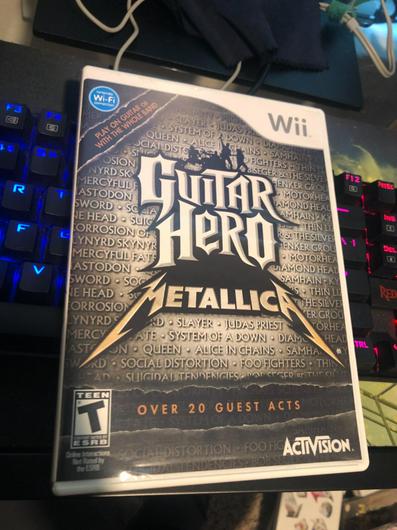 Guitar Hero: Metallica | Item, Box, and Manual | Wii