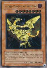Sacred Phoenix of Nephthys [Ultimate Rare 1st Edition] YuGiOh Flaming Eternity Prices