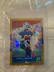 Shaq Lawson [Gold] #39 Football Cards 2016 Panini Donruss Optic the Rookies Prices