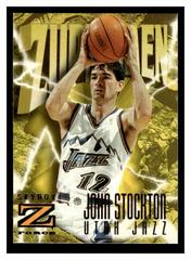 John Stockton Basketball Cards 1996 Skybox Z Force Prices