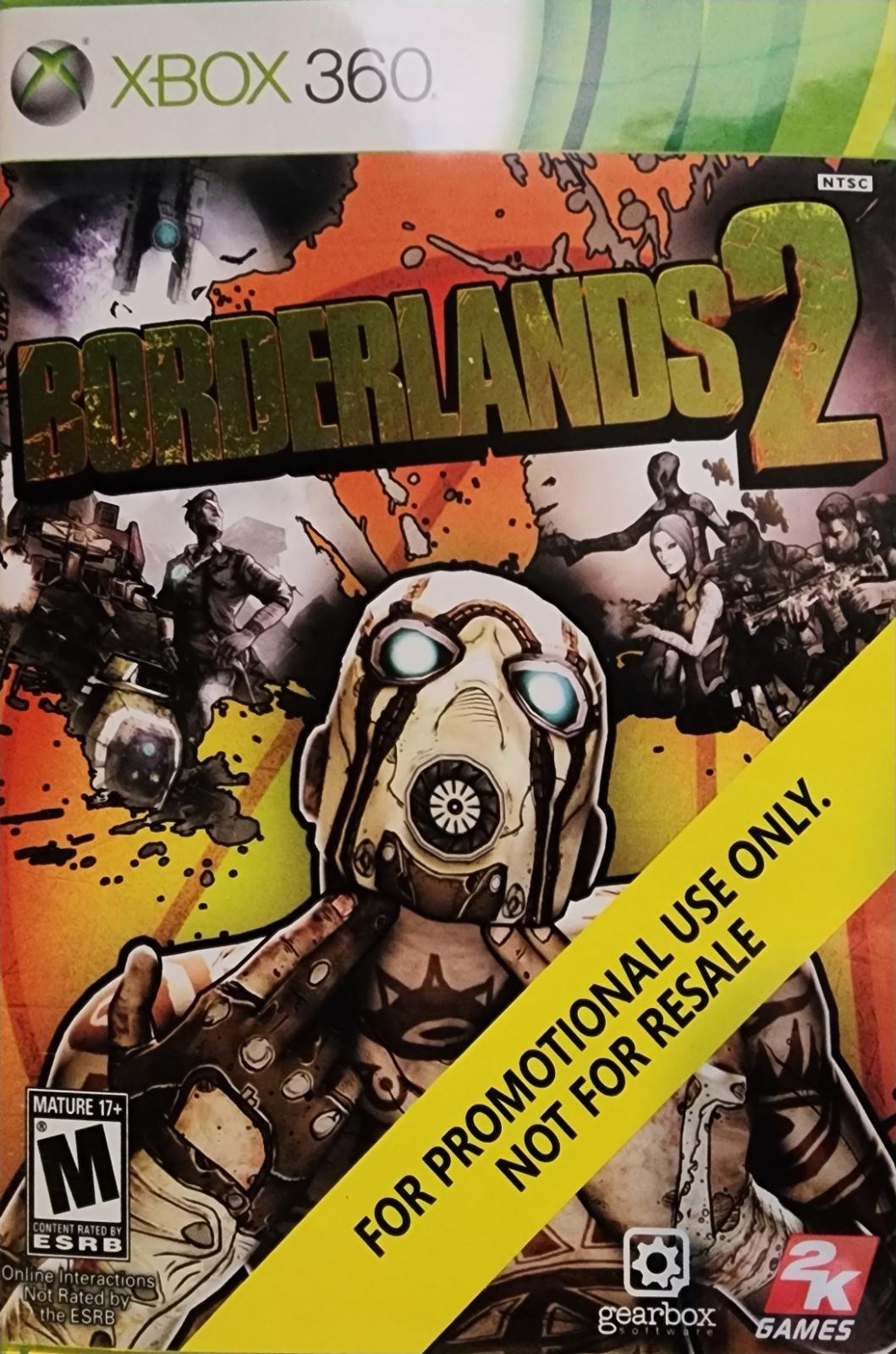 Borderlands 2 [Not For Resale] Xbox 360