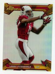 Larry Fitzgerald [Refractor] #5 Football Cards 2013 Topps Finest Prices