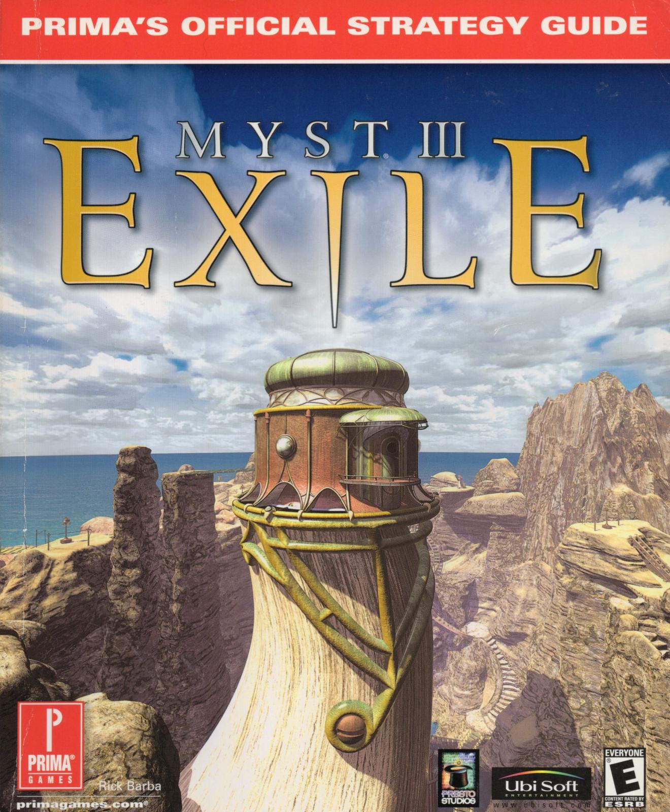 Myst III: Exile [Prima] Strategy Guide