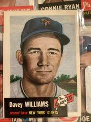 Davey Williams #120 Baseball Cards 1991 Topps Archives 1953 Prices