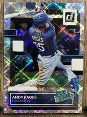Andy Pages [Diamond] #RP-10 Baseball Cards 2022 Panini Donruss Rated Prospects Prices