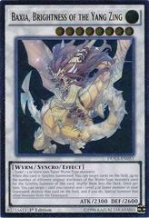 Baxia, Brightness of the Yang Zing [Ultimate Rare 1st Edition] YuGiOh Duelist Alliance Prices
