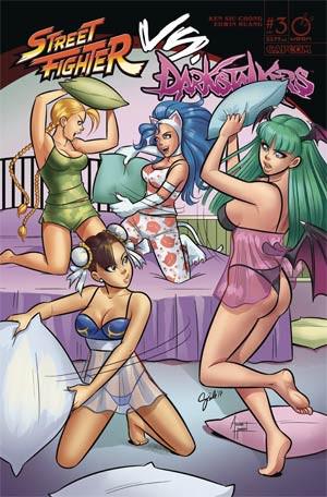 Street Fighter vs. Darkstalkers [Lagace] #3 (2017) Comic Books Street Fighter vs Darkstalkers